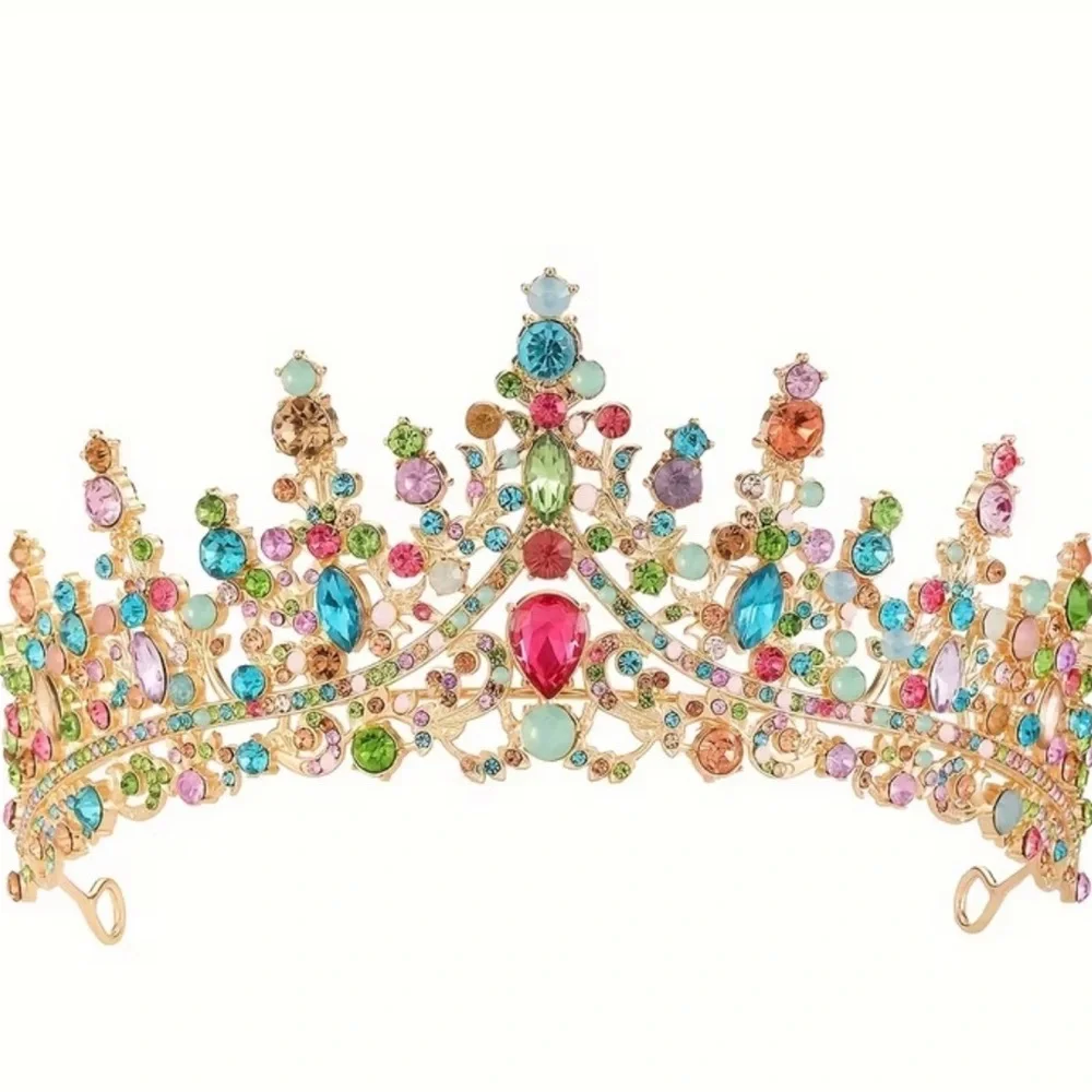 Multicolor‎ Gemstone Tiara